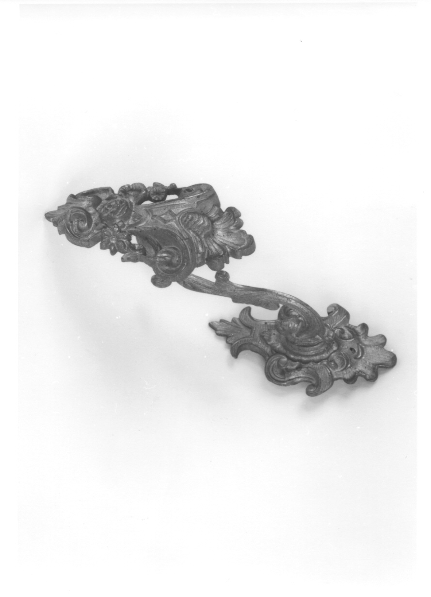 fermatenda, elemento d'insieme - ambito piemontese (metà sec. XIX)