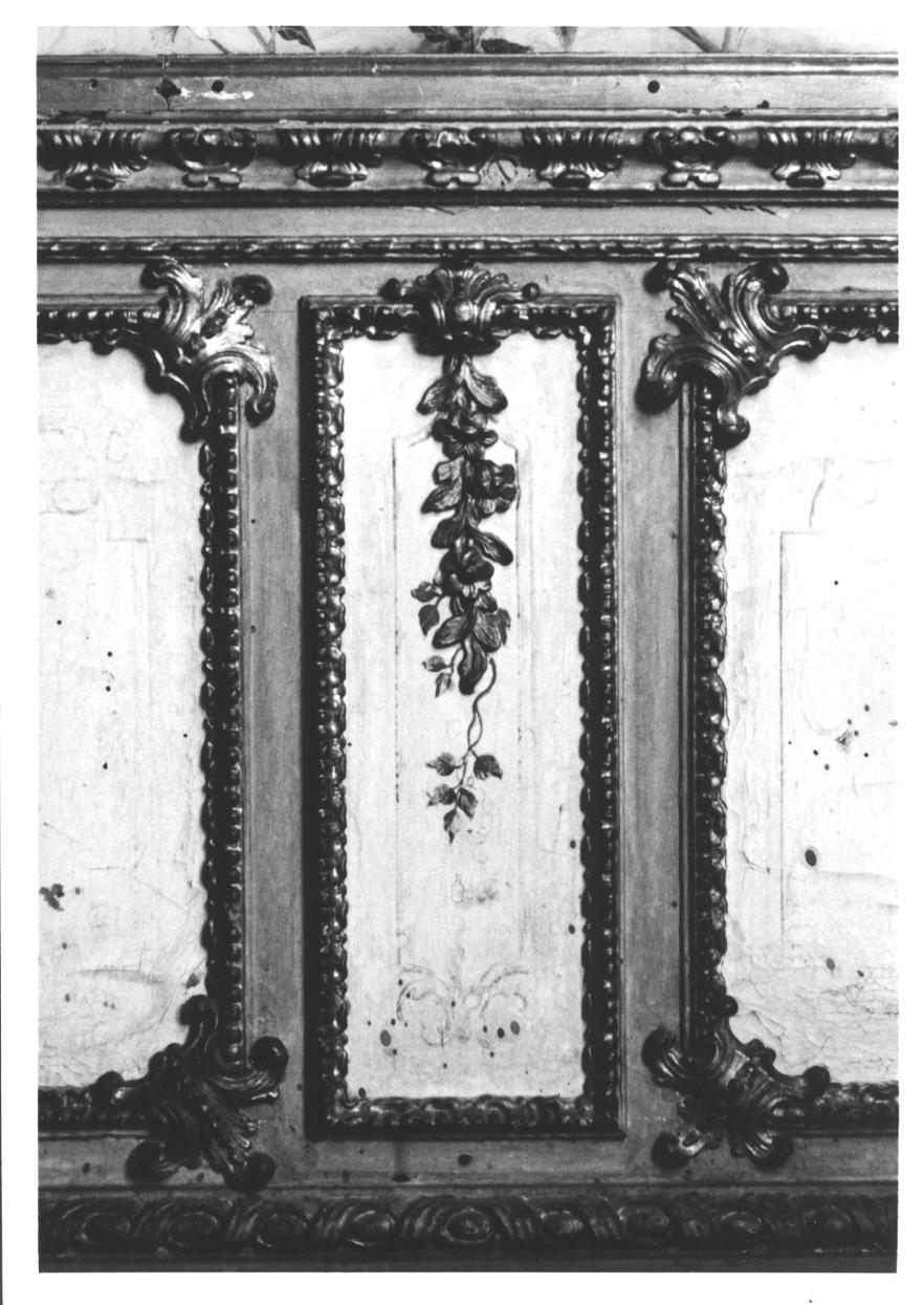 FIORI (dipinto, elemento d'insieme) di Pozzo Giovanni Pietro (terzo quarto sec. XVIII)