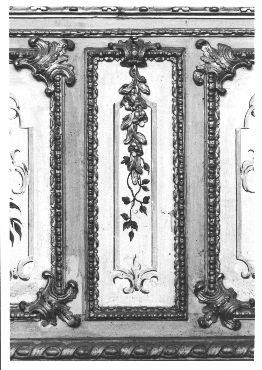 FIORI (dipinto, elemento d'insieme) di Pozzo Giovanni Pietro (terzo quarto sec. XVIII)