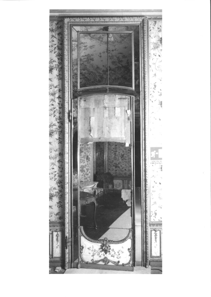mostra di porta, opera isolata - ambito piemontese (terzo quarto sec. XVIII)