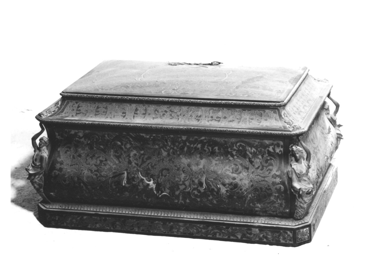 MOTIVI DECORATIVI VEGETALI (cofano, opera isolata) - ambito tedesco (?) (metà sec. XVIII)