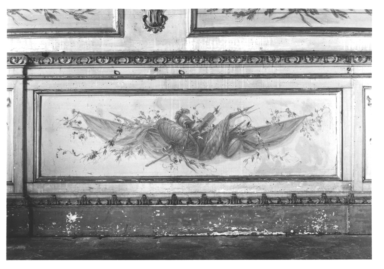 TROFEO DI GUERRA (dipinto, opera isolata) di Perego Gaetano (attribuito) - ambito piemontese (terzo quarto sec. XVIII)