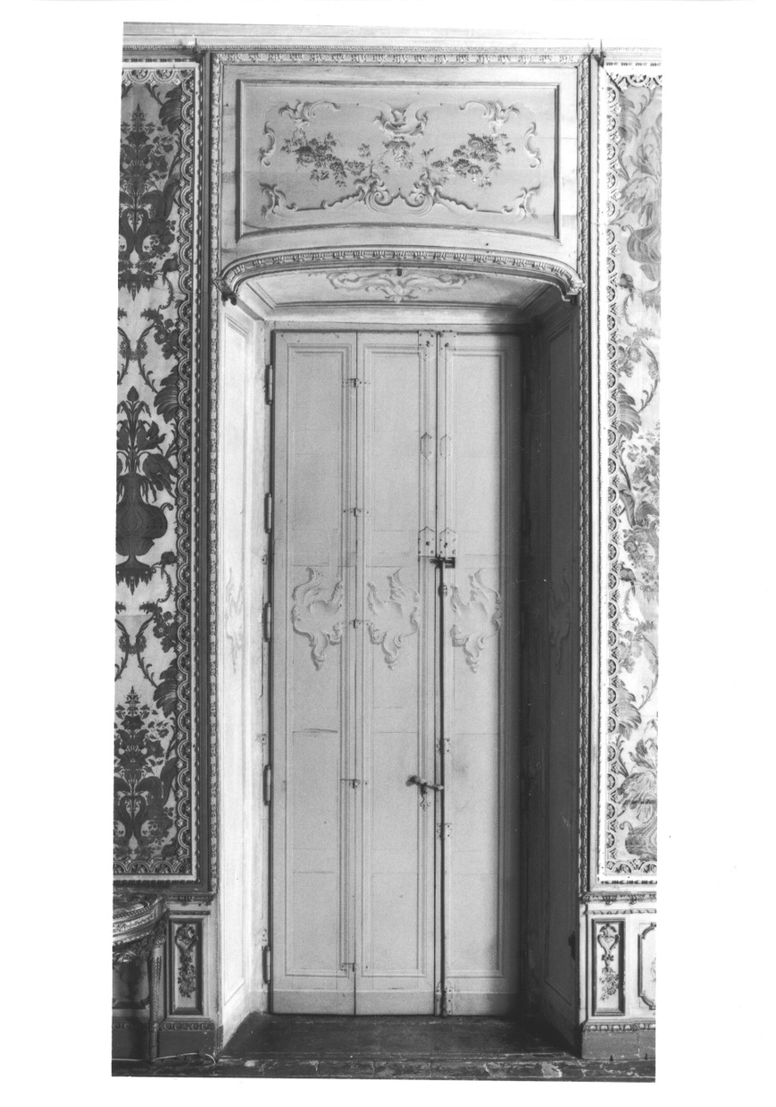 mostra di porta-finestra, serie di Prunotto Giovanni Tommaso (attribuito) - ambito piemontese (terzo quarto sec. XVIII)