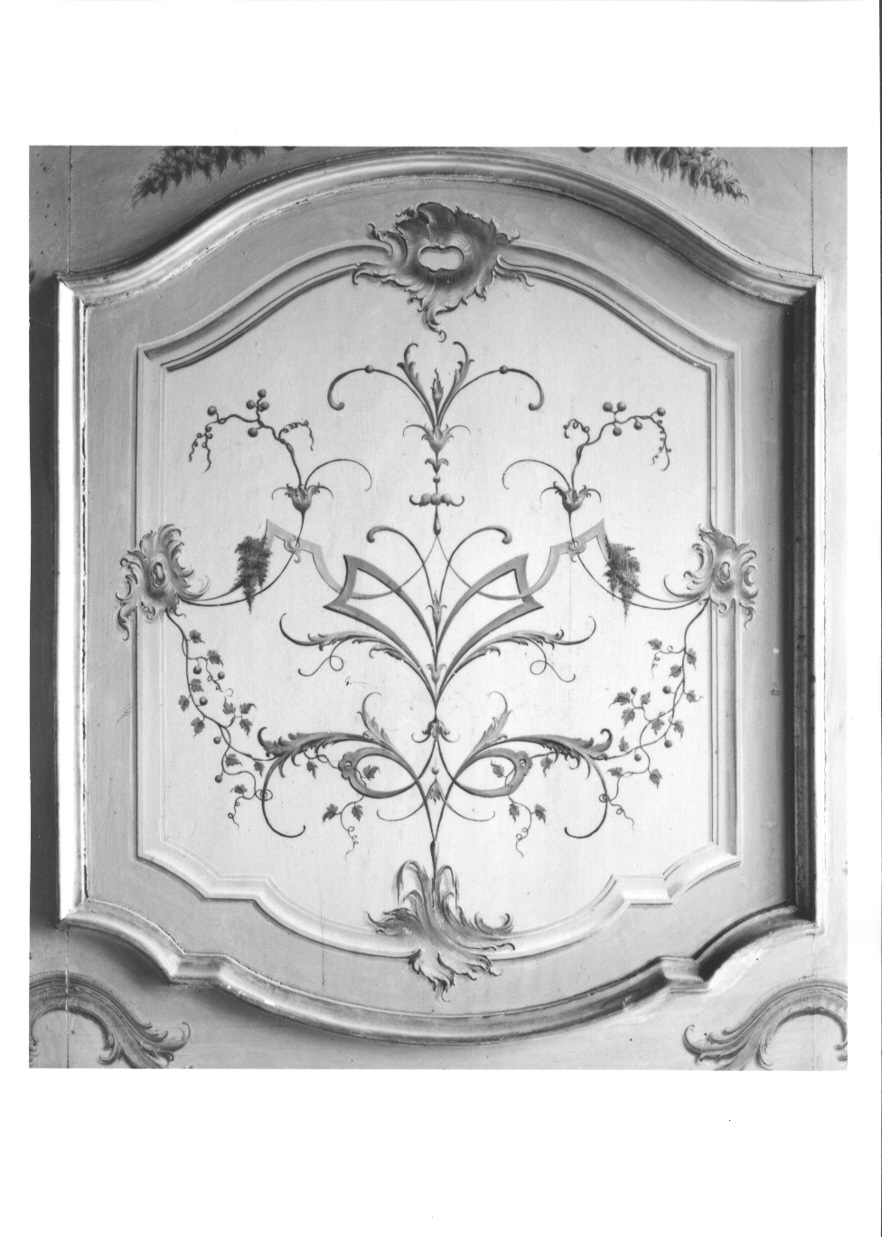 GROTTESCHE (elemento decorativo, serie) - ambito piemontese (terzo quarto sec. XVIII)