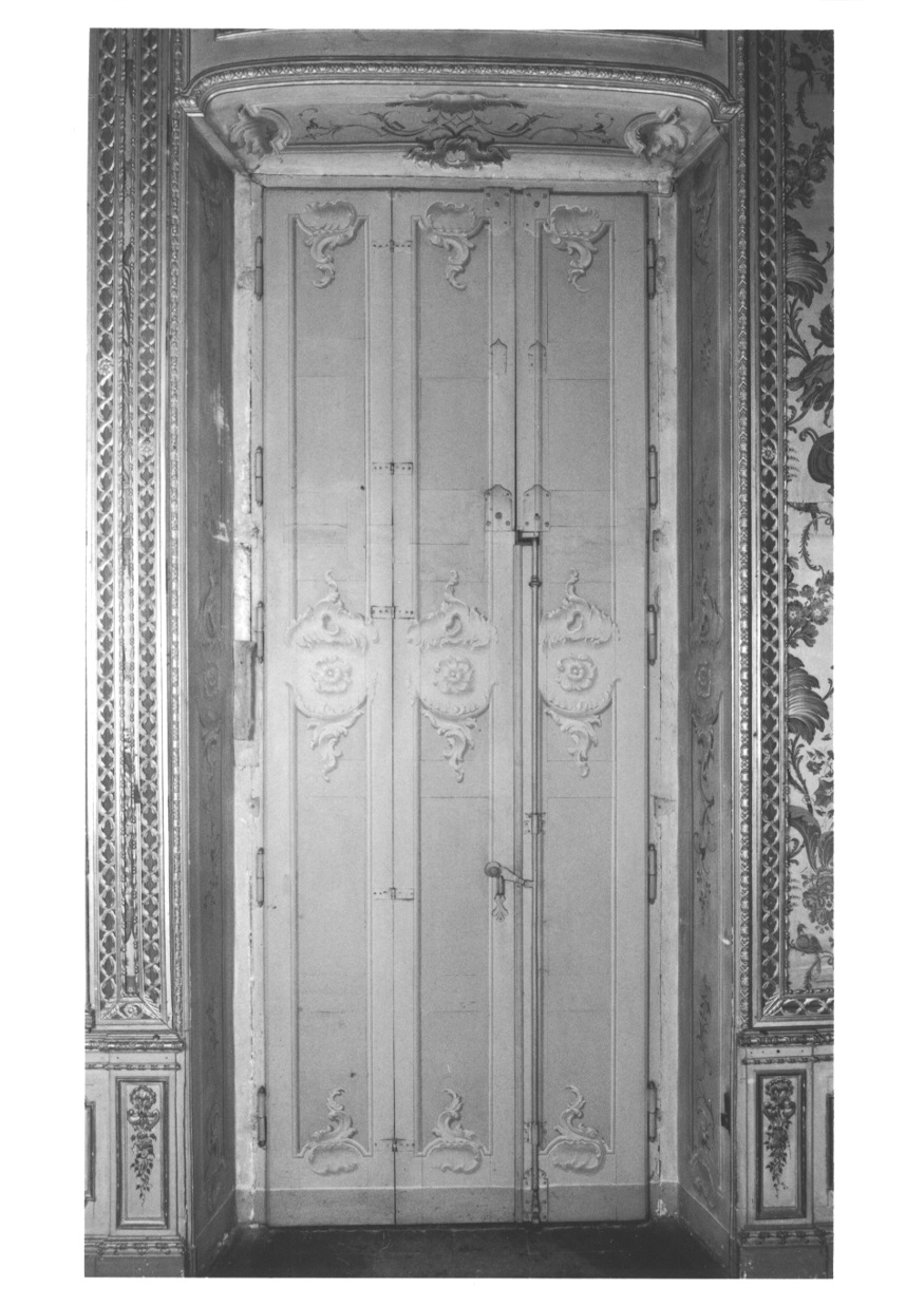 MOTIVI DECORATIVI VEGETALI (scuro di finestra, serie) - ambito piemontese (terzo quarto sec. XVIII)
