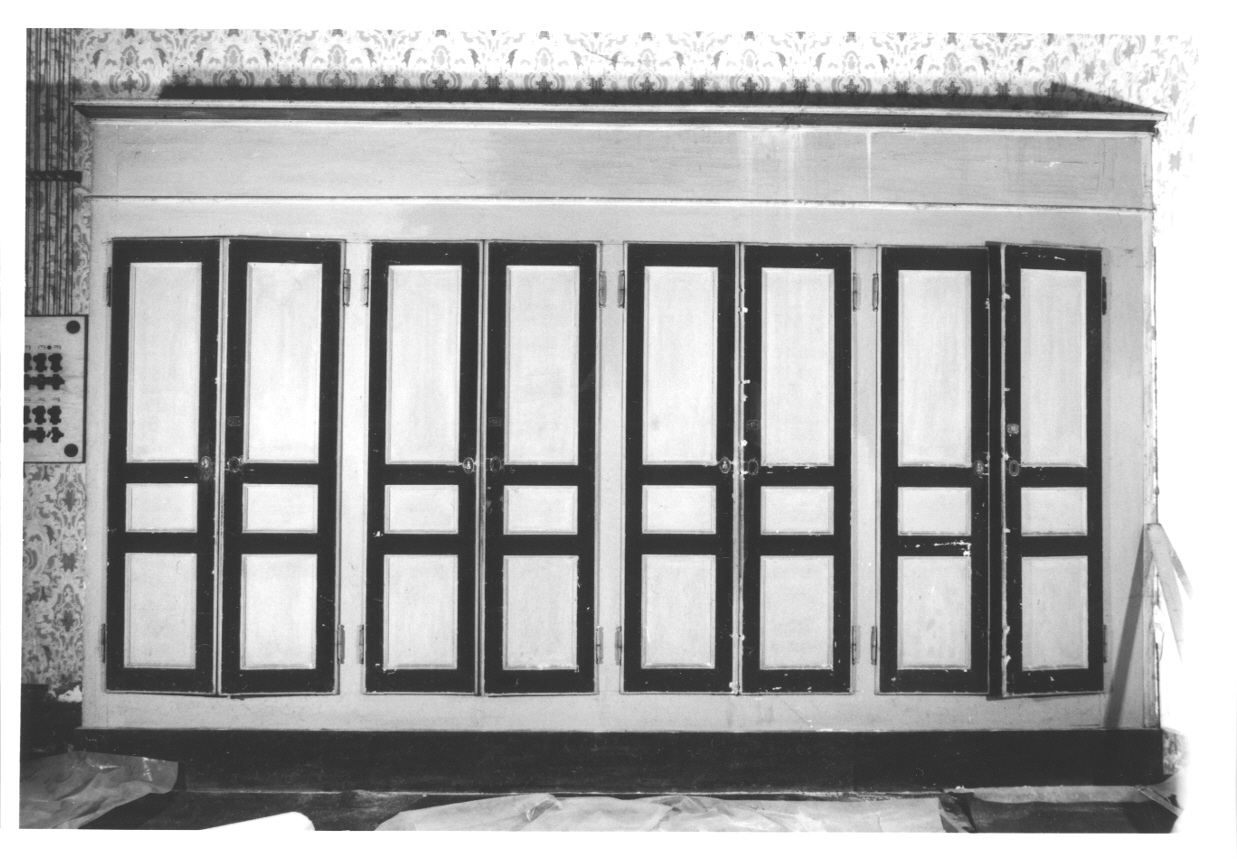 armadio, opera isolata - ambito piemontese (seconda metà sec. XIX)