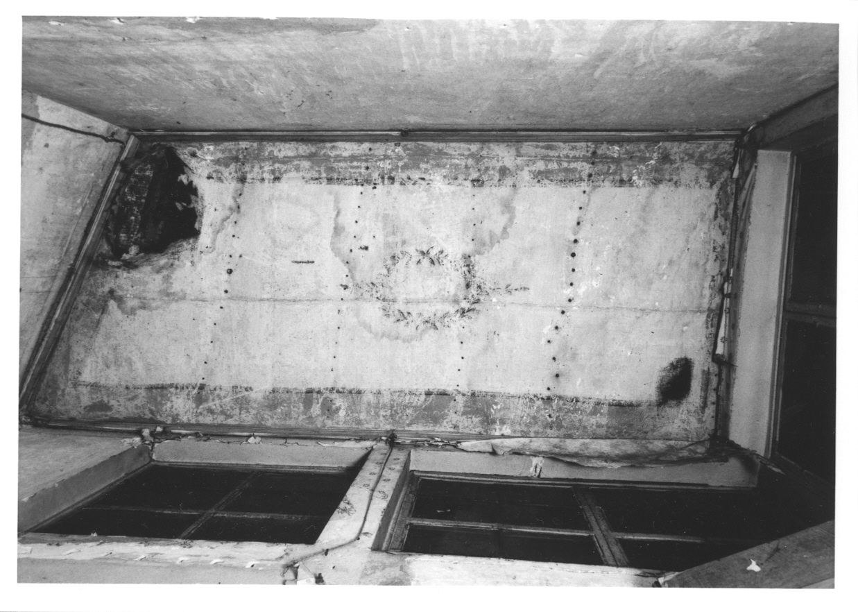 MOTIVI DECORATIVI VEGETALI (soffitto, opera isolata) - ambito piemontese (seconda metà sec. XIX)