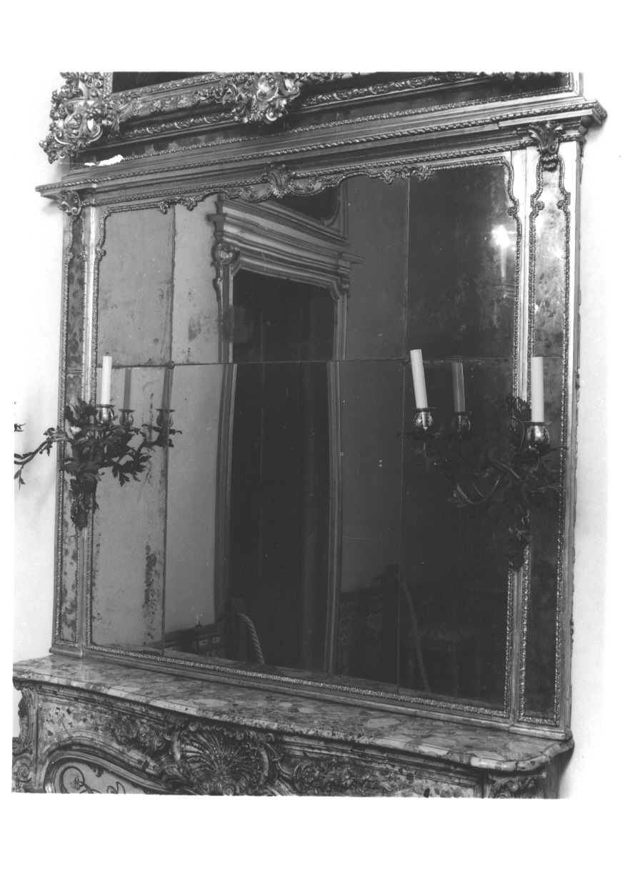 specchiera, opera isolata - ambito piemontese (secondo quarto sec. XVIII)