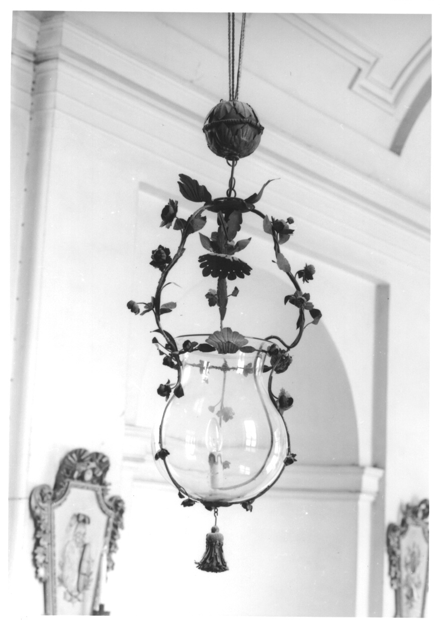 lampadario, opera isolata - ambito piemontese (ultimo quarto sec. XVIII)
