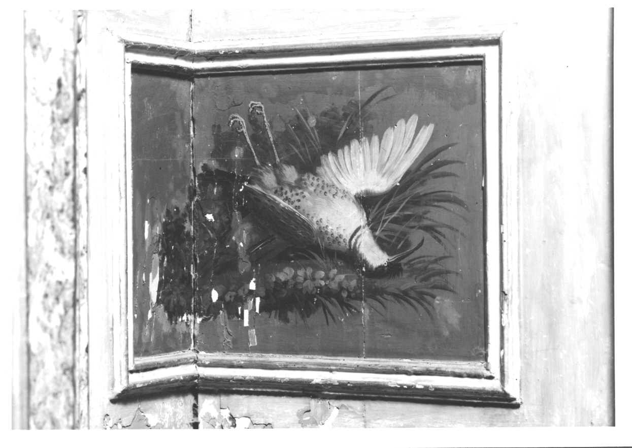 NATURA MORTA CON CACCIAGIONE (dipinto, elemento d'insieme) di Vacca Angelo (fine sec. XVIII)