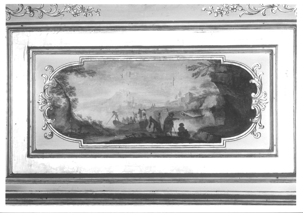 SCENA DI GENERE (dipinto, opera isolata) di Cignaroli Scipione (maniera) - ambito piemontese (secondo quarto sec. XVIII)