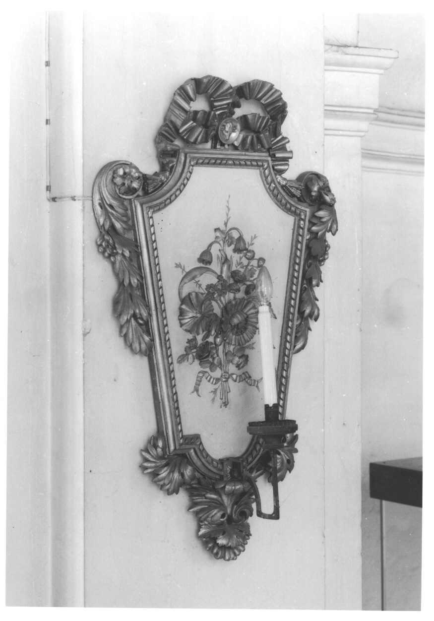 ventola, opera isolata di Bonzanigo Giuseppe Maria (maniera) (ultimo quarto sec. XVIII)