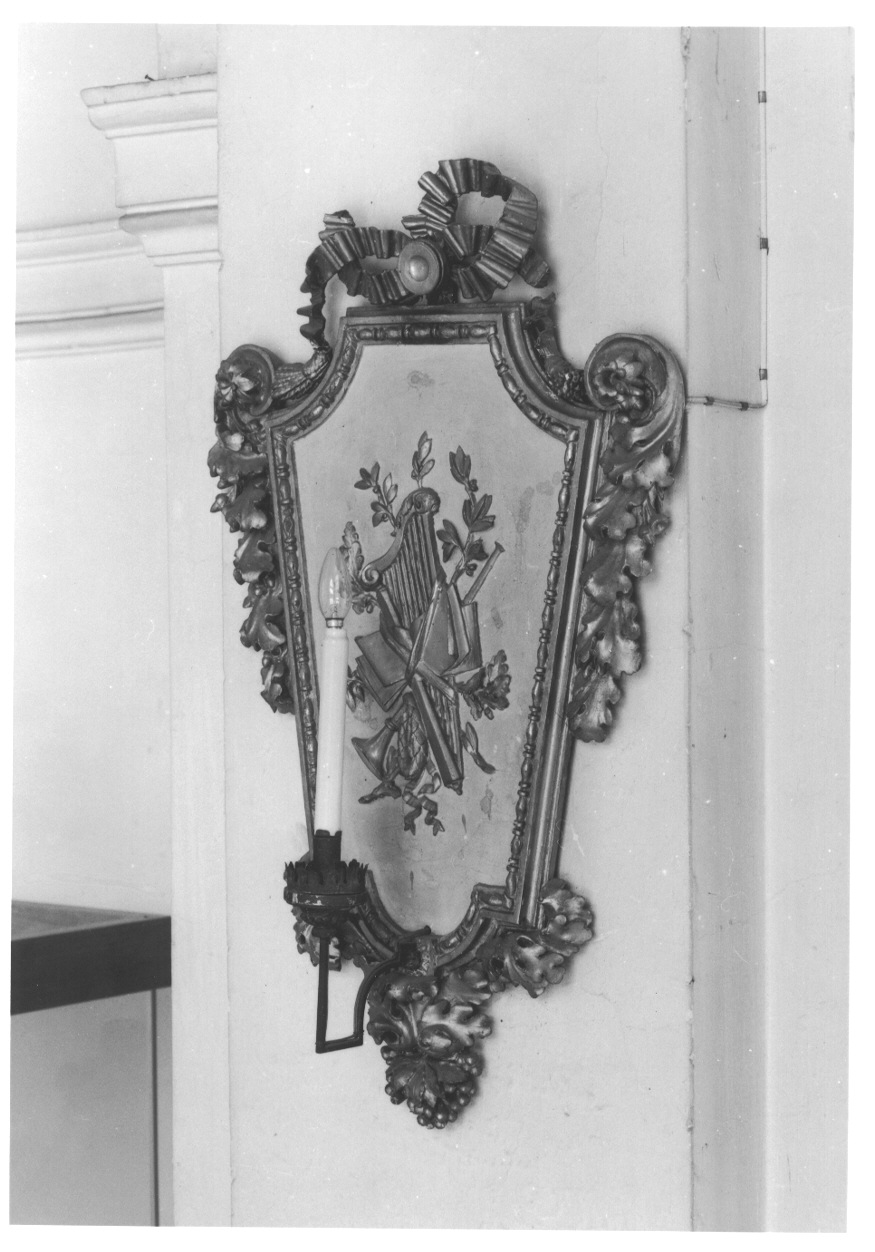 ventola, opera isolata di Bonzanigo Giuseppe Maria (maniera) (ultimo quarto sec. XVIII)