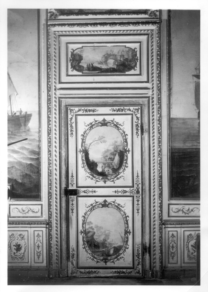 mostra di porta, serie - ambito piemontese (metà sec. XVIII)