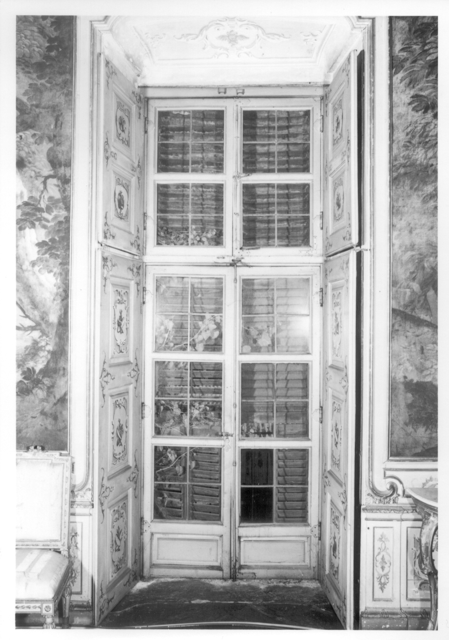 porta finestra, serie - ambito piemontese (metà sec. XVIII)
