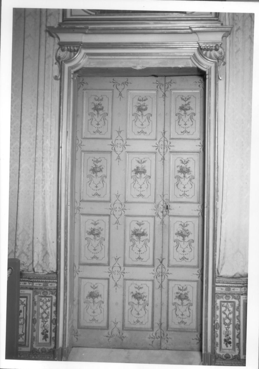 mostra di porta, serie - ambito piemontese (metà sec. XVIII)