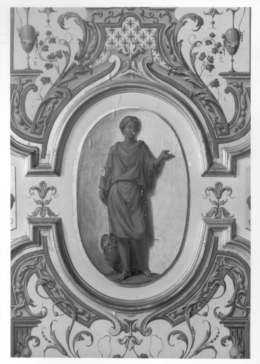 FIGURA FEMMINILE (elemento decorativo, elemento d'insieme) di Fariano Giovanni Francesco - ambito piemontese (prima metà sec. XVIII)