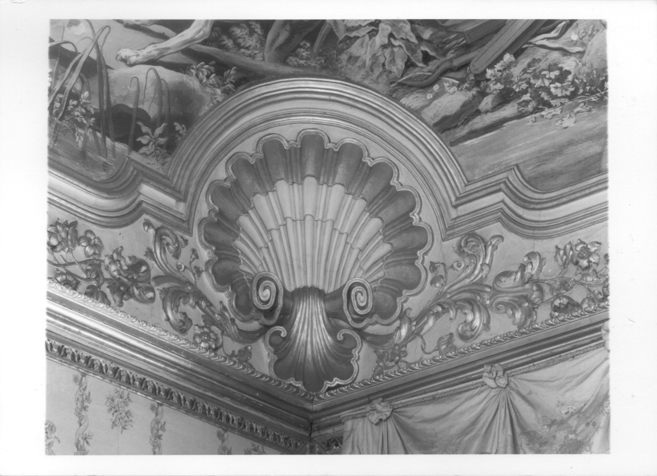 MOTIVI DECORATIVI VEGETALI (cornicione, opera isolata) - ambito piemontese (secondo quarto sec. XVIII)