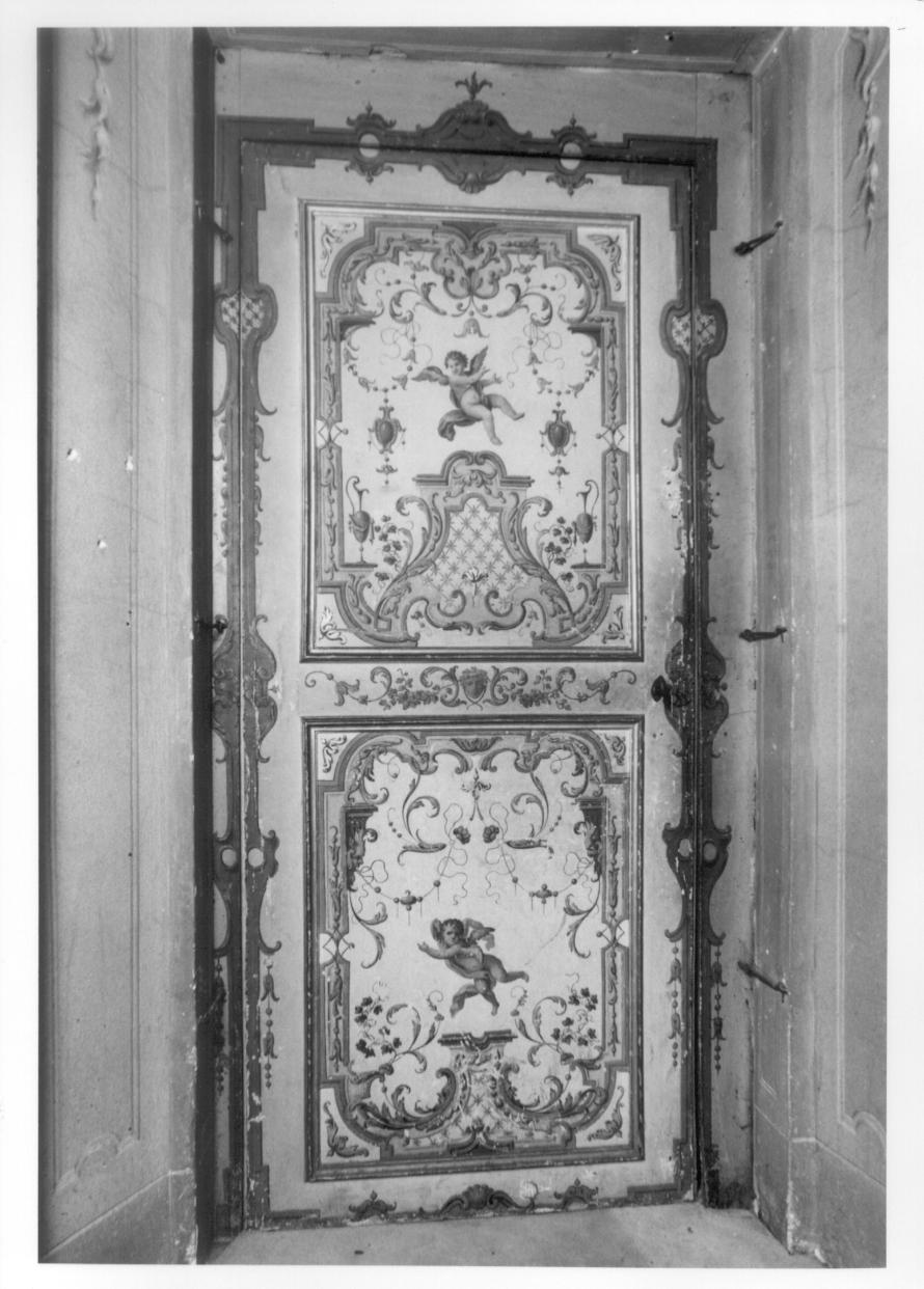 MOTIVI DECORATIVI A VOLUTE (mostra di porta, opera isolata) di Fariano Giovanni Francesco - ambito piemontese (prima metà sec. XVIII)