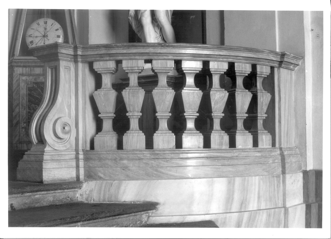 balaustrata, serie - ambito piemontese (terzo quarto sec. XVIII)