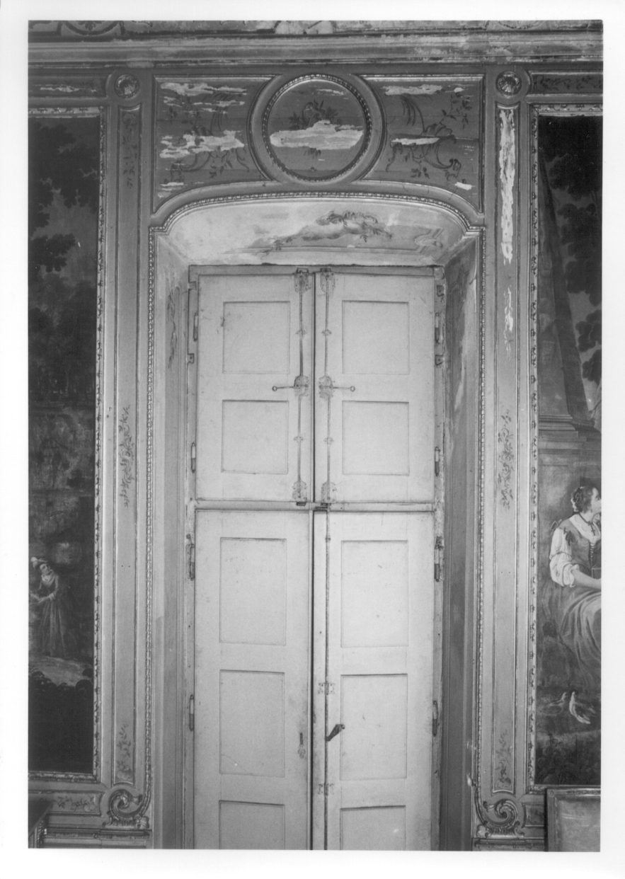 mostra di finestra, serie - bottega piemontese (metà sec. XVIII)