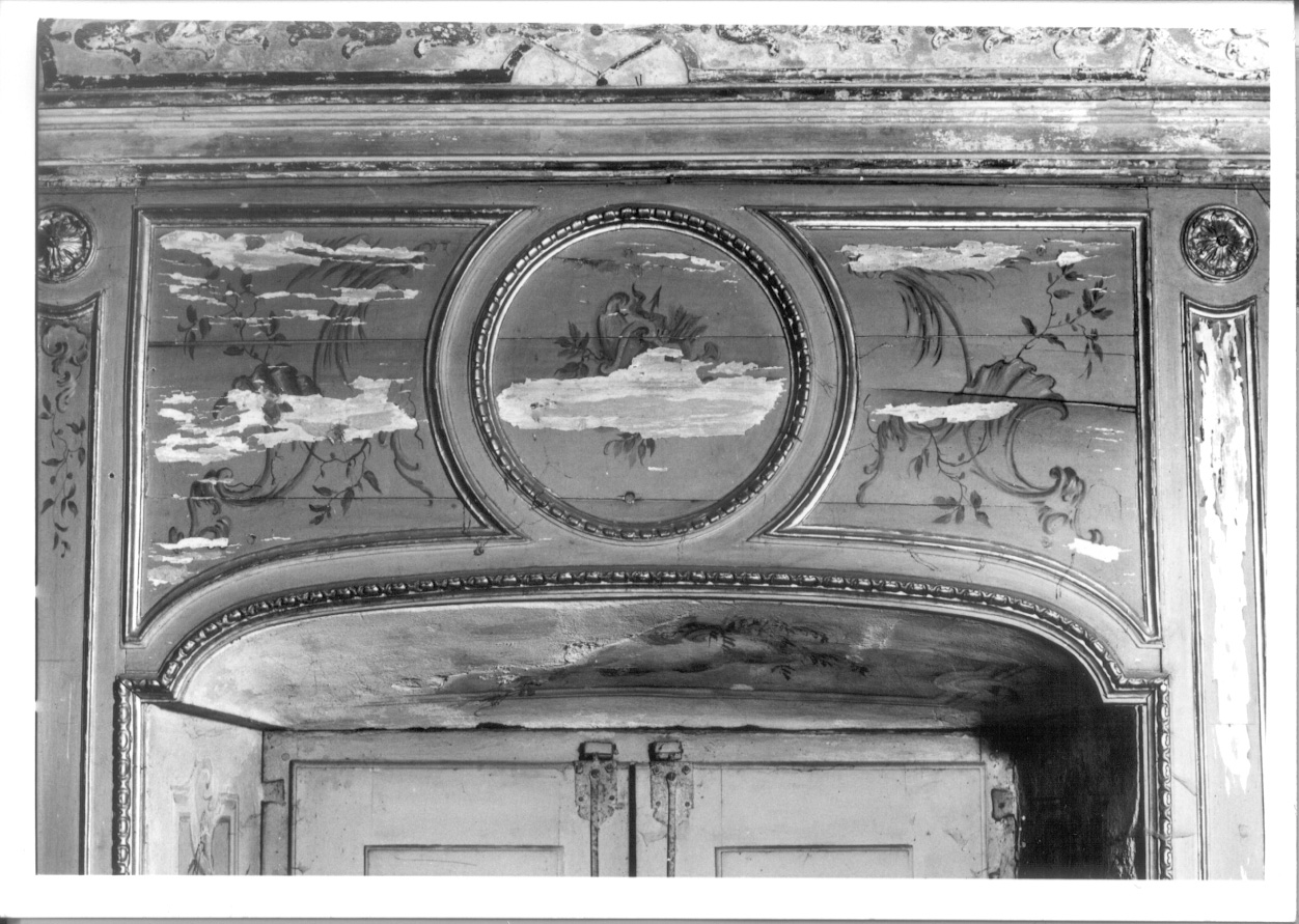 MOTIVI DECORATIVI VEGETALI (sovrapporta, opera isolata) di Antoniani Francesco, Perego Gaetano - bottega piemontese (metà sec. XVIII)