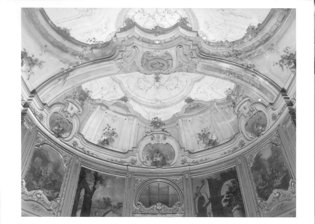 MOTIVI DECORATIVI VEGETALI (cornicione, opera isolata) di Antoniani Francesco, Perego Gaetano - bottega piemontese (metà sec. XVIII)