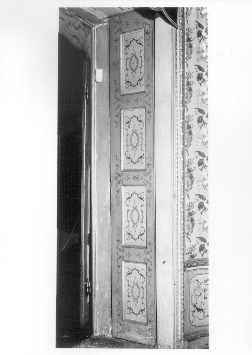 GROTTESCHE (porta - a due battenti, opera isolata) di Pozzo Pietro Antonio - bottega piemontese (metà sec. XVIII)