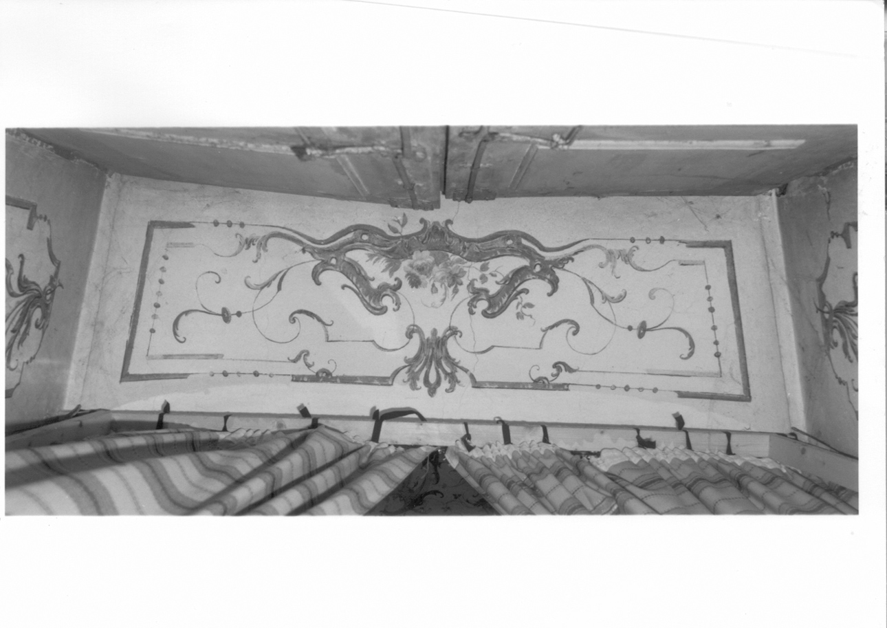 GROTTESCHE (decorazione pittorica, opera isolata) di Pozzo Giovanni Pietro, Pozzo Pietro Antonio - bottega piemontese (metà sec. XVIII)