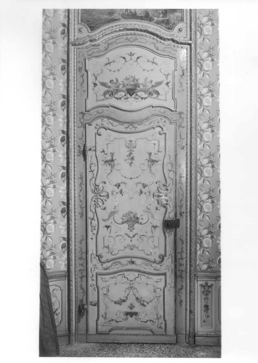 GROTTESCHE (porta, opera isolata) di Pozzo Giovanni Pietro, Pozzo Pietro Antonio - bottega piemontese (metà sec. XVIII)