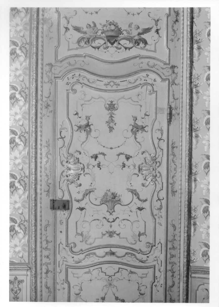 GROTTESCHE (elemento decorativo, elemento d'insieme) di Pozzo Giovanni Pietro, Pozzo Pietro Antonio - bottega piemontese (metà sec. XVIII)