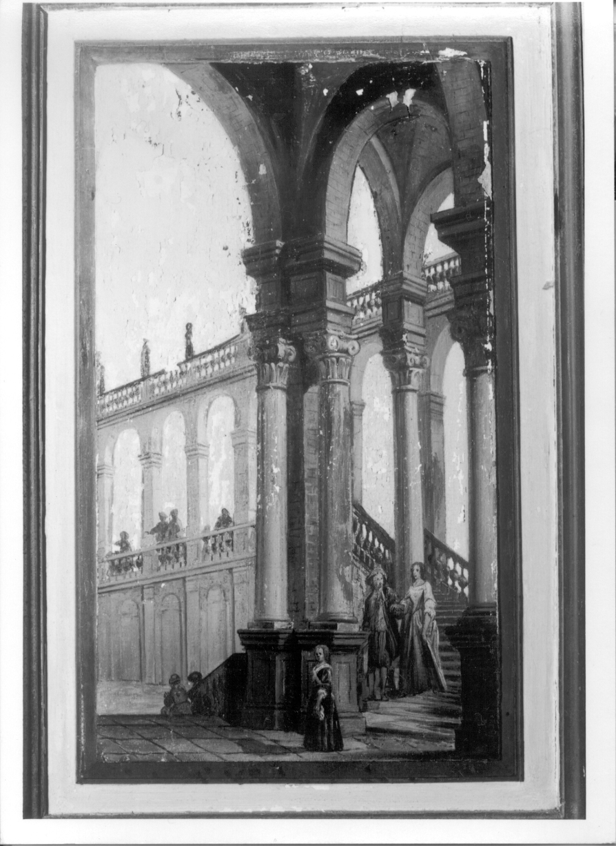 ARCHITETTURE (elemento decorativo, elemento d'insieme) di Casoli Francesco (attribuito) - ambito piemontese (secondo quarto sec. XVIII)