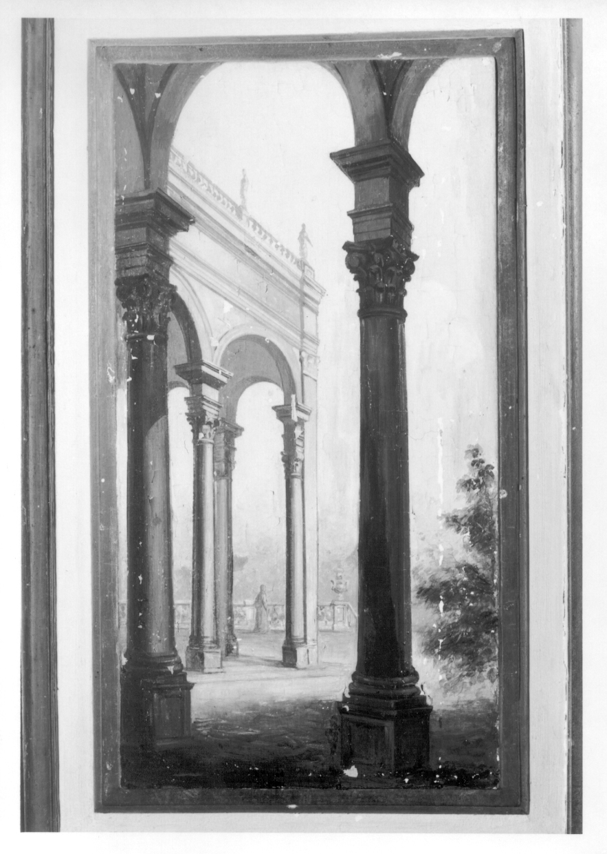 ARCHITETTURE (elemento decorativo, elemento d'insieme) di Casoli Francesco (attribuito) - ambito piemontese (secondo quarto sec. XVIII)