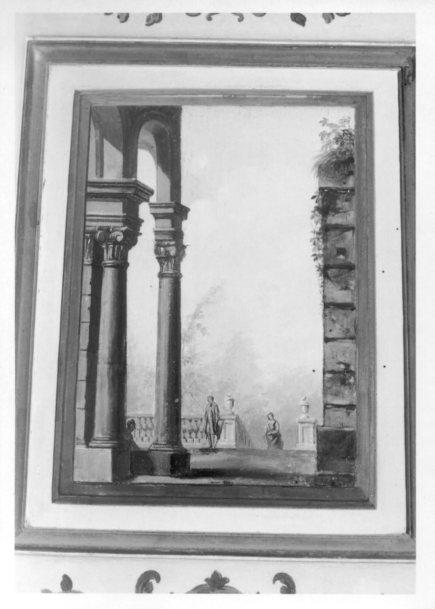 ARCHITETTURE (elemento decorativo, elemento d'insieme) di Casoli Francesco (attribuito) - ambito piemontese (secondo quarto sec. XVIII)