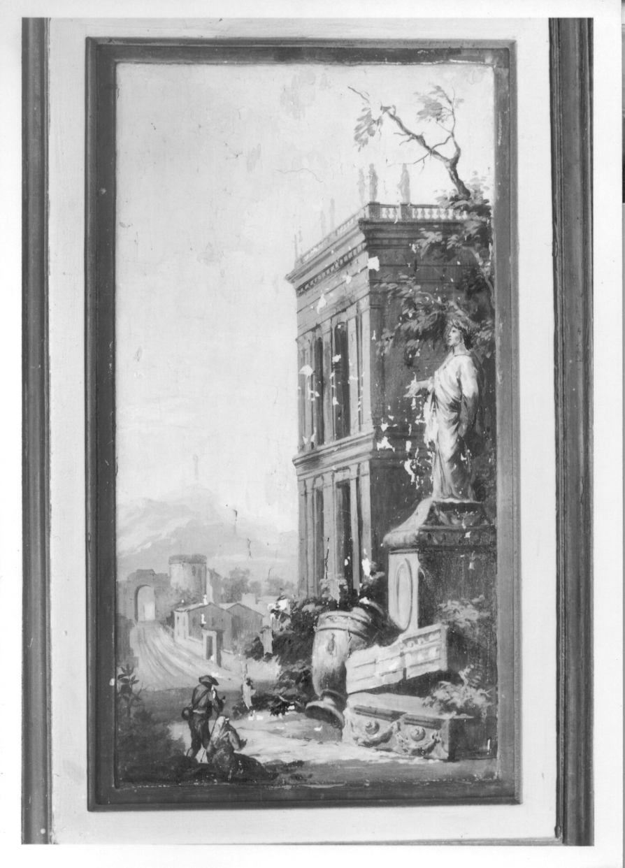 ARCHITETTURE (elemento decorativo, elemento d'insieme) di Casoli Francesco (attribuito) - ambito piemontese (secondo quarto sec. XVIII)