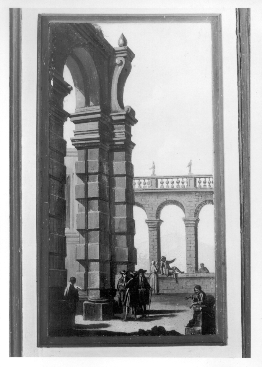 ARCHITETTURE (elemento decorativo, elemento d'insieme) di Casoli Francesco (attribuito) - ambito piemontese (secondo quarto sec. XVIII)