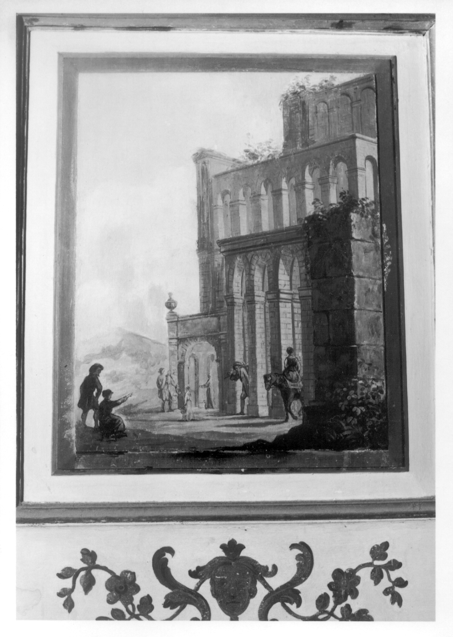 ARCHITETTURE (elemento decorativo, elemento d'insieme) di Casoli Francesco (attribuito) - ambito piemontese (secondo quarto sec. XVIII)