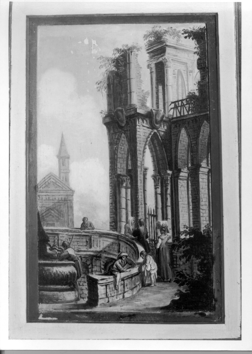 ARCHITETTURE (elemento decorativo, elemento d'insieme) di Casoli Francesco (attribuito) - ambito piemontese (secondo quarto sec. XVIII)