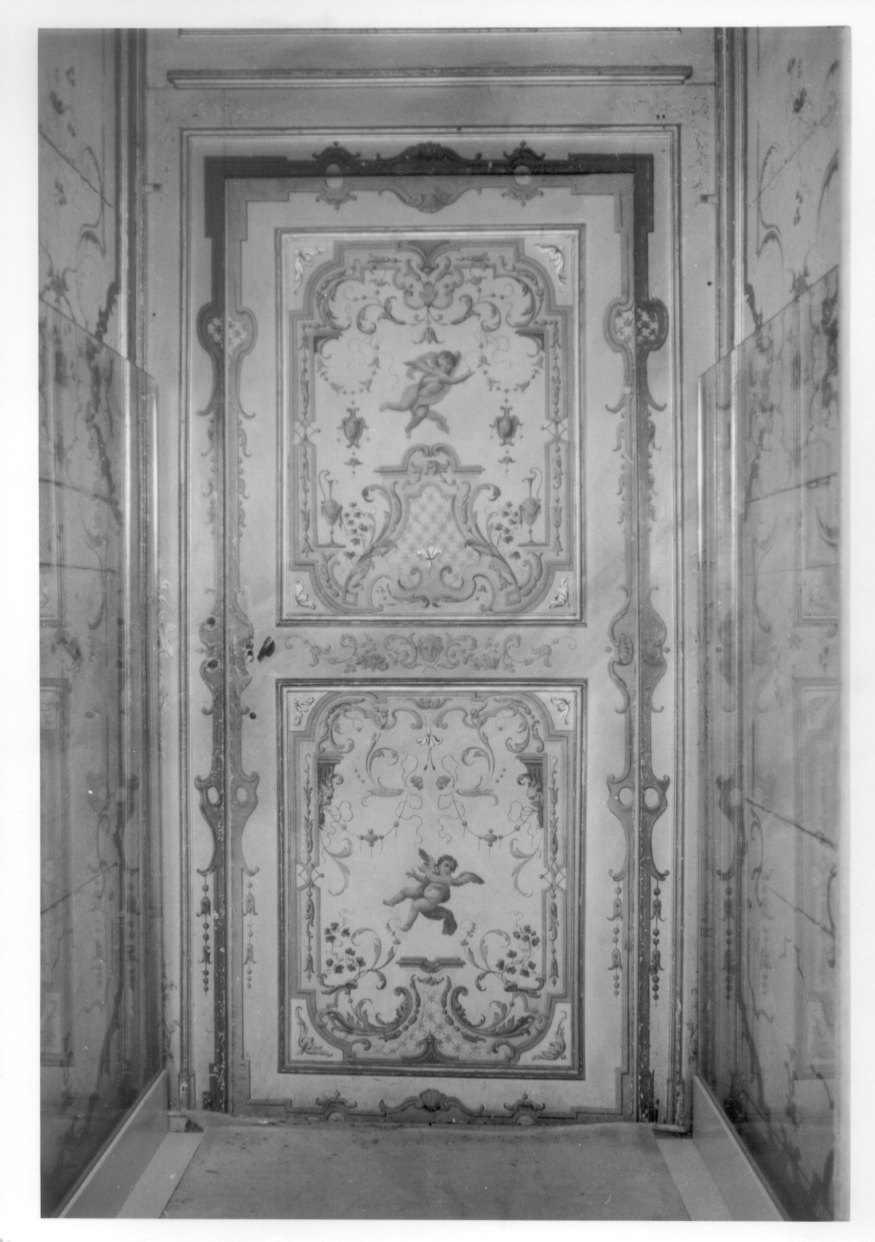 GROTTESCHE (porta, opera isolata) di Fariano Giovanni Francesco (maniera) (prima metà sec. XVIII)
