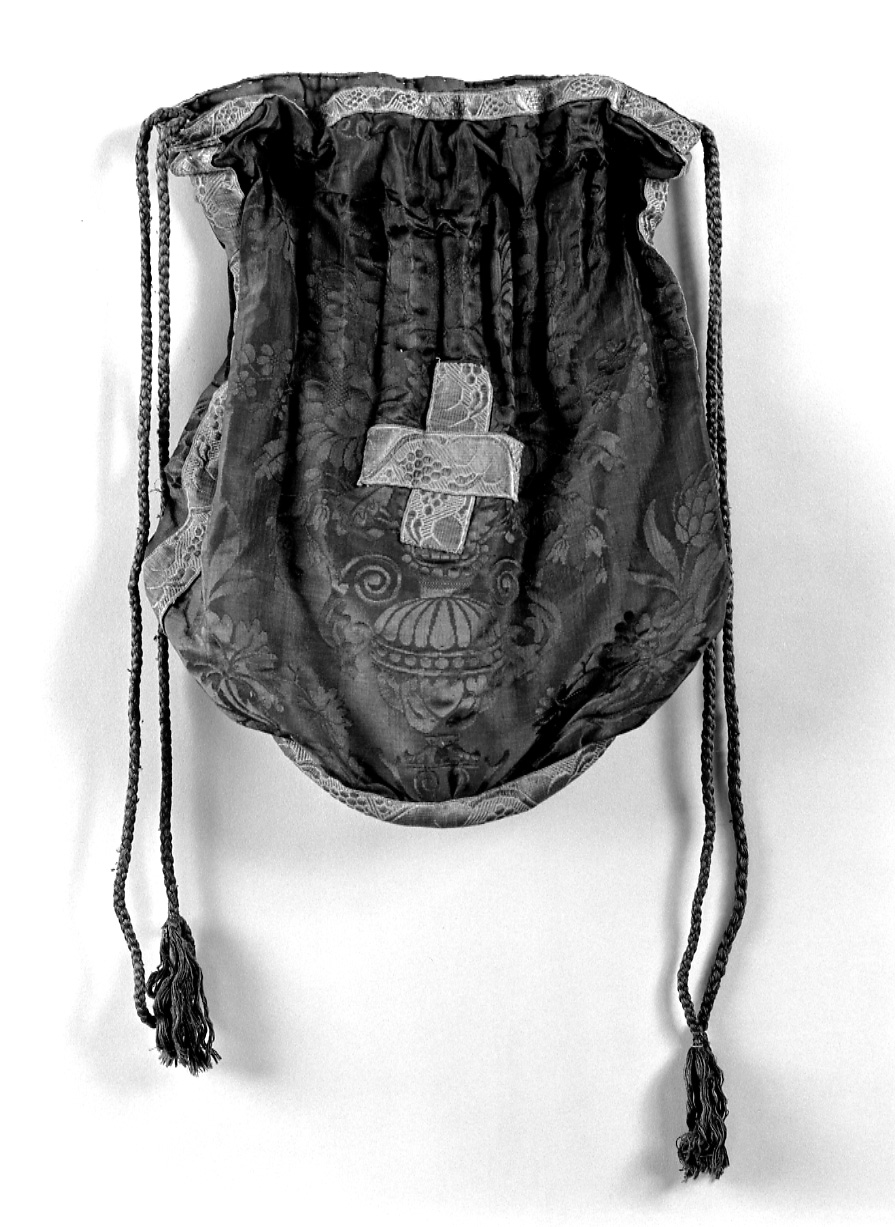 borsa, opera isolata - manifattura piemontese (inizio sec. XVIII)