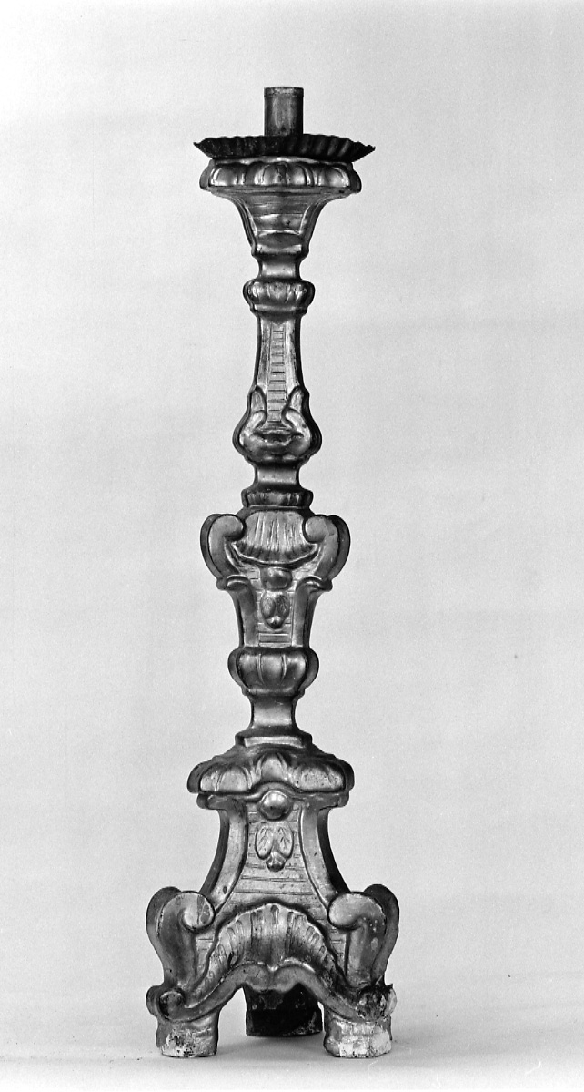 candeliere, serie - ambito piemontese (seconda metà sec. XVIII)