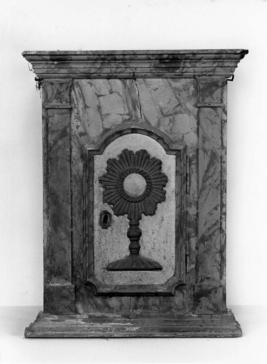 tabernacolo, opera isolata - ambito piemontese (seconda metà sec. XVII)