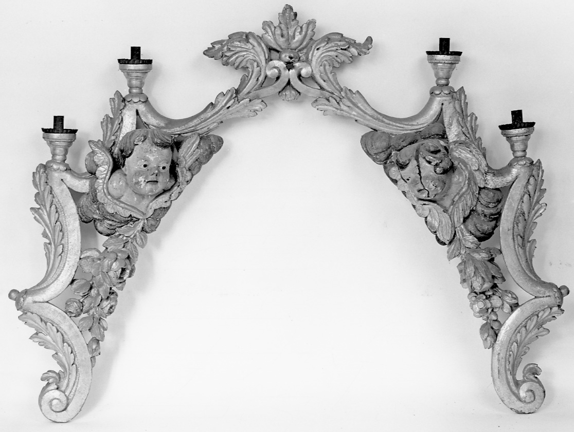 candelabro, serie - ambito piemontese (fine sec. XVII)