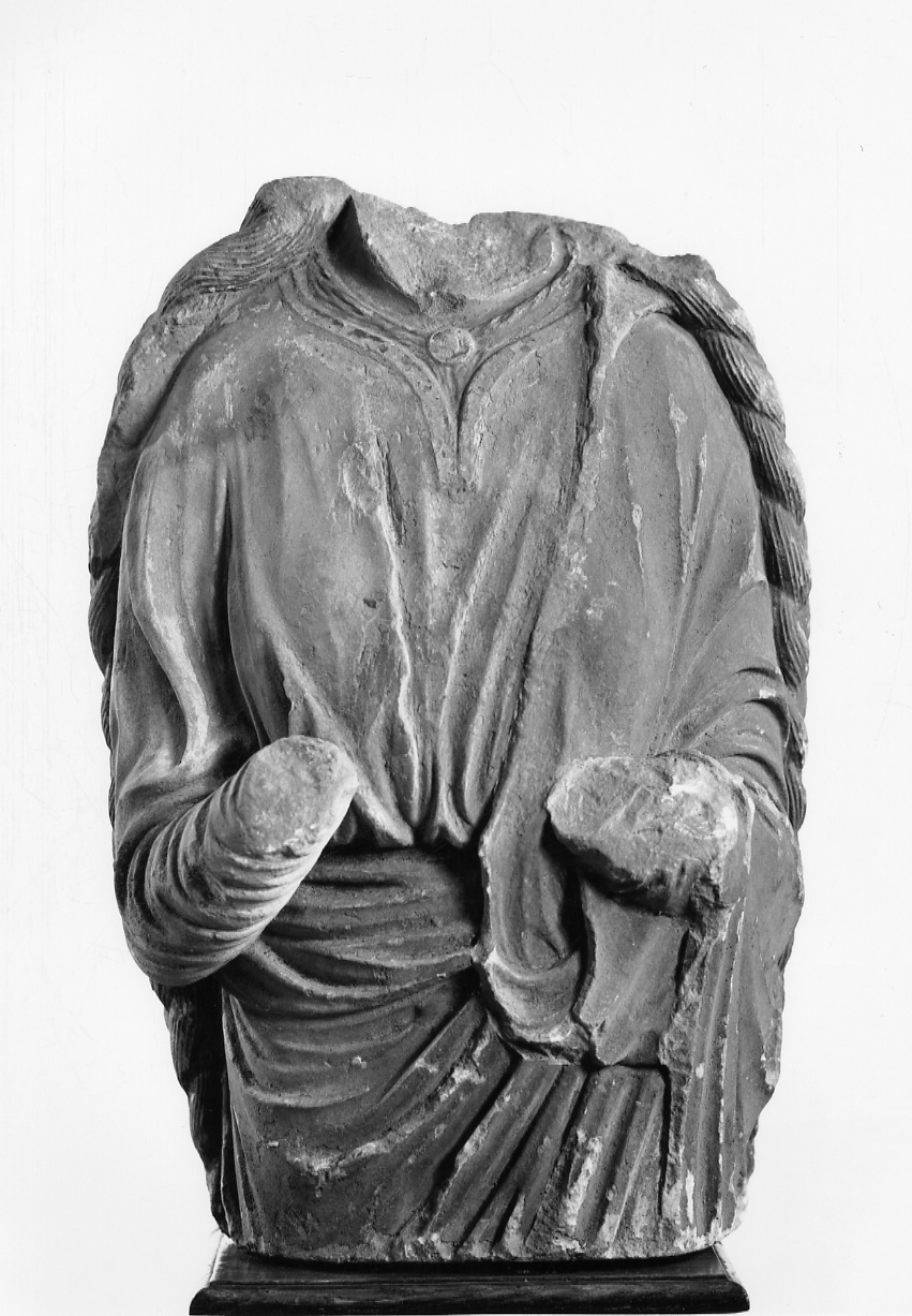 scultura, frammento - ambito lombardo (seconda metà sec. XV)
