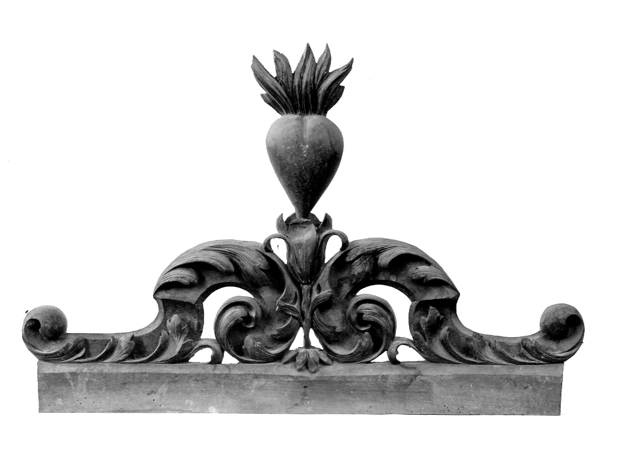 Sacro Cuore di Gesù (scultura, serie) - ambito piemontese (fine sec. XVII)