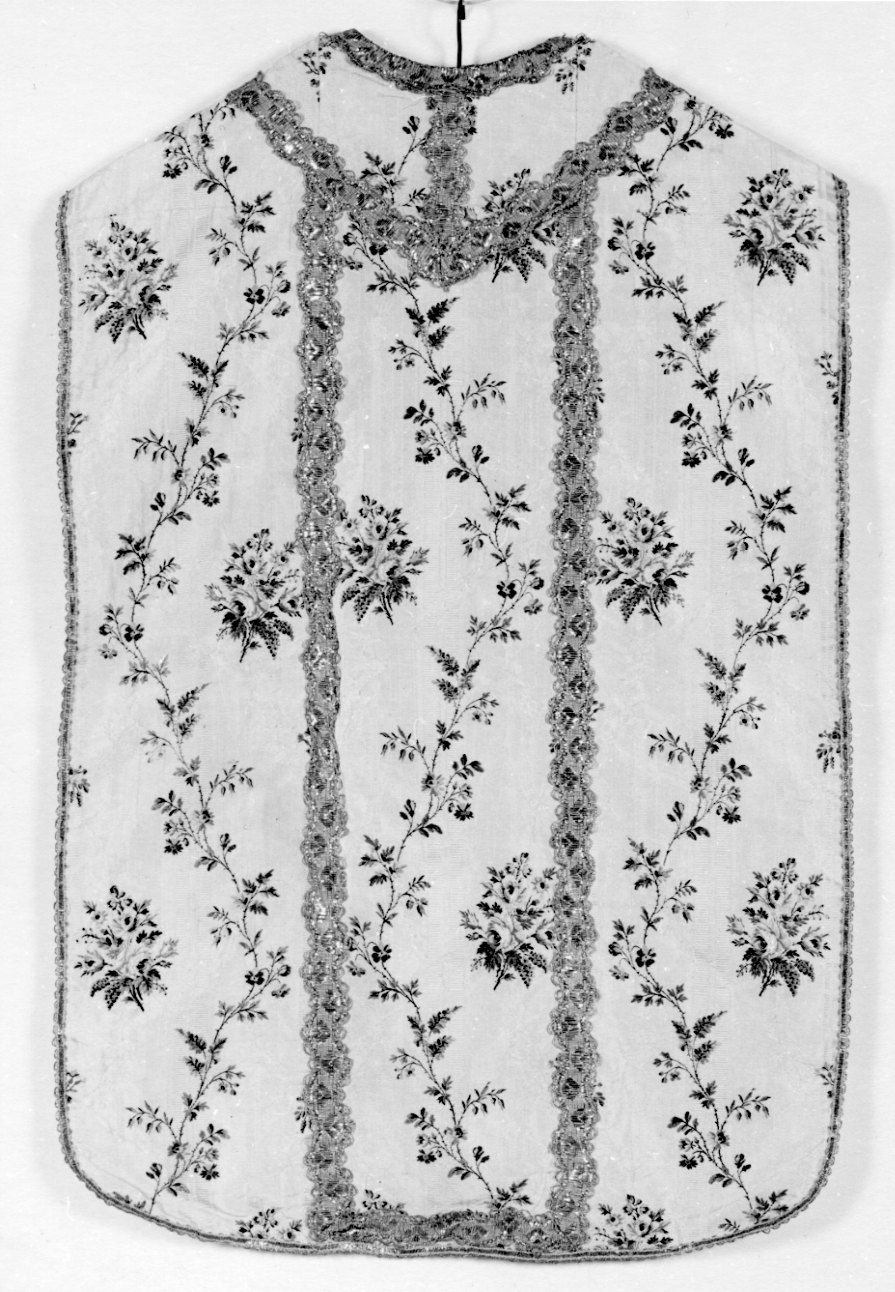 paramento liturgico, insieme - manifattura Italia settentrionale (ultimo quarto sec. XVIII)