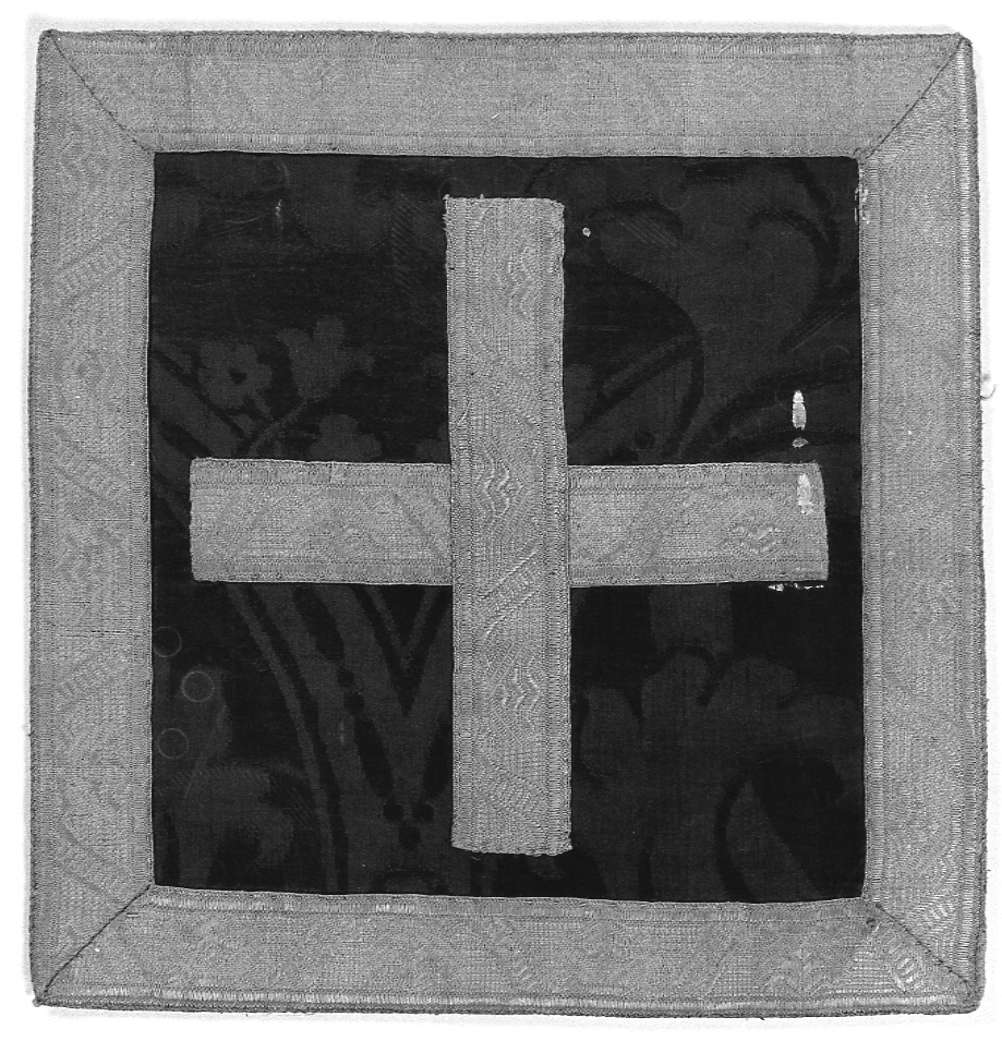 borsa del corporale, opera isolata - manifattura Italia settentrionale (seconda metà sec. XIX)