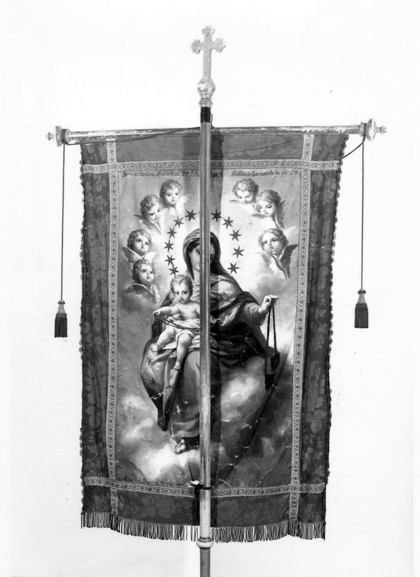 Madonna del Carmelo (dipinto) di Arduino Eugenio (inizio sec. XX)