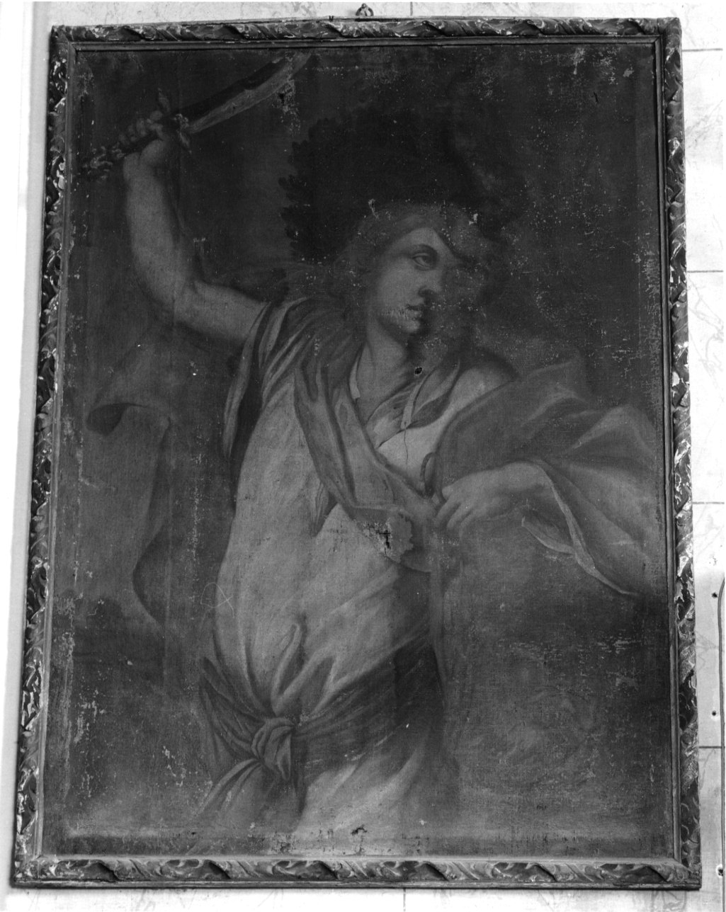 David con la testa di Golia (dipinto, opera isolata) di Gianoli Pier Francesco (maniera) (seconda metà sec. XVII)