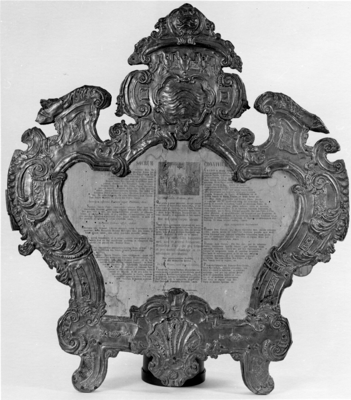cartagloria, serie - bottega lombardo-piemontese (prima metà sec. XVIII)